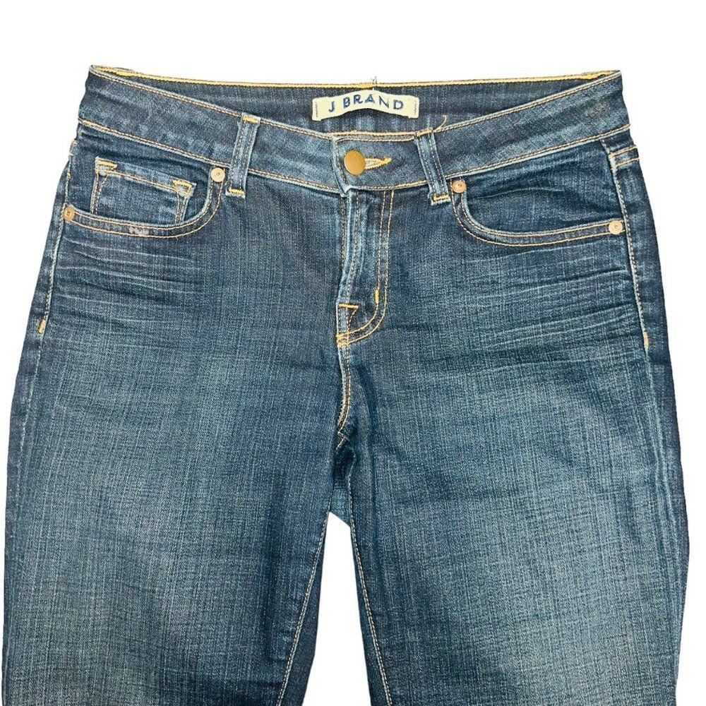 J Brand Scarlett Cigarette Dark Wash 7014 DKV Women's 28 - Picture 3 of 12